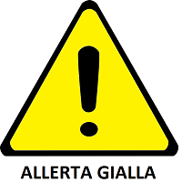 Allerta meteo - codice giallo - rischio temporali forti
